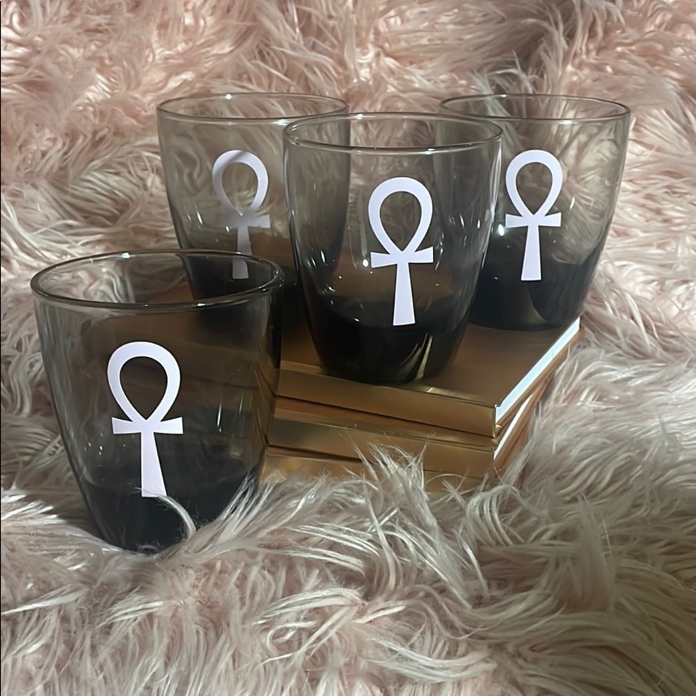 Light Pink Ankh cup set